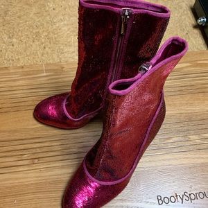 Sam Edelman Sequin Booties